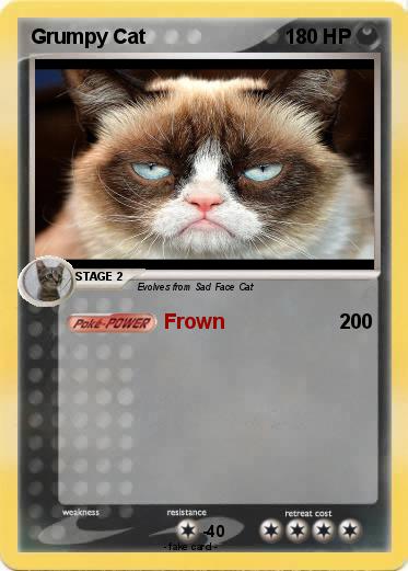 Pokemon Grumpy Cat