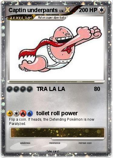 Pokemon Captin underpants