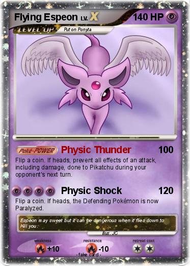 Pokemon Flying Espeon