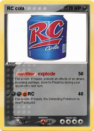 Pokemon RC cola