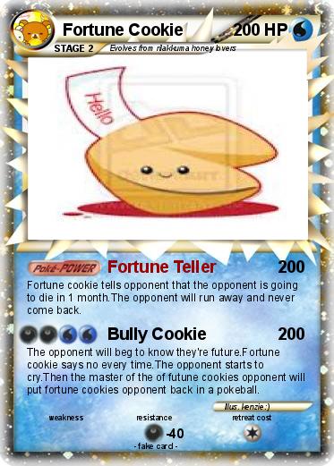 Pokemon Fortune Cookie