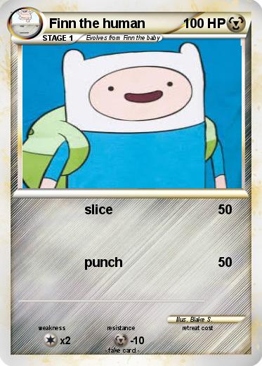 Pokemon Finn the human