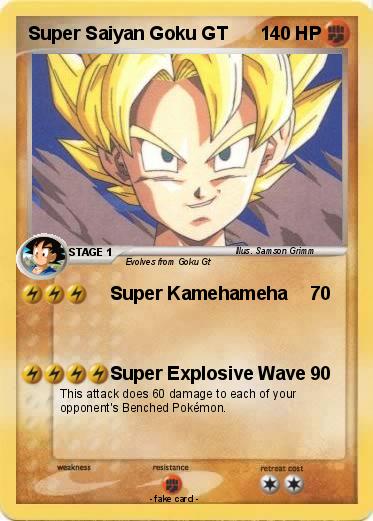 Pokemon Super Saiyan Goku GT
