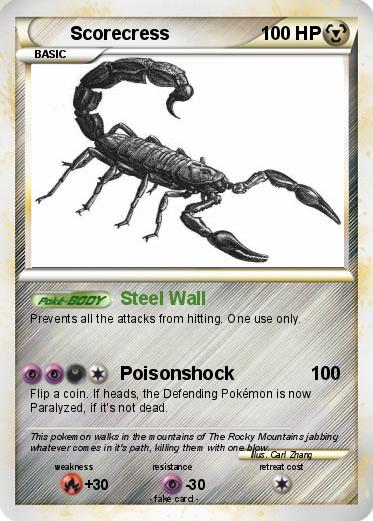 Pokemon Scorecress