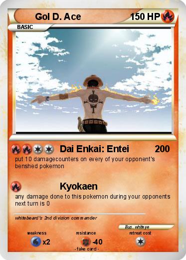 Pokemon Gol D. Ace