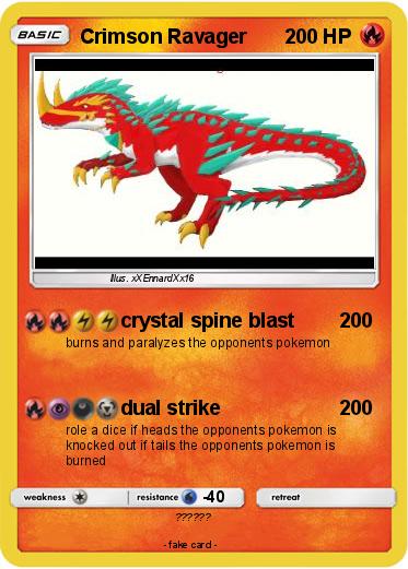Pokemon Crimson Ravager