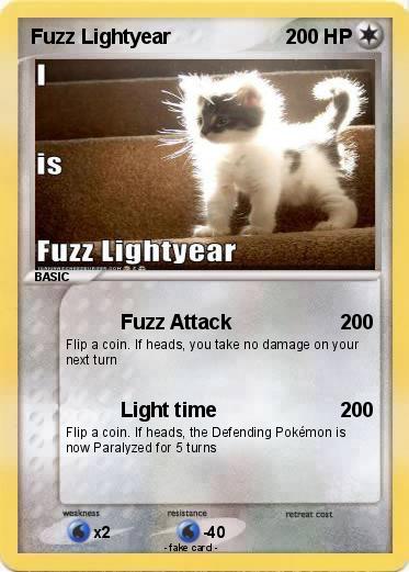 Pokemon Fuzz Lightyear