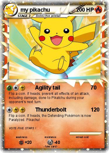 Pokemon my pikachu