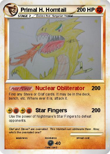 Pokemon Primal H. Horntail