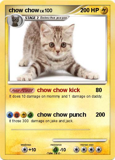 Pokemon chow chow
