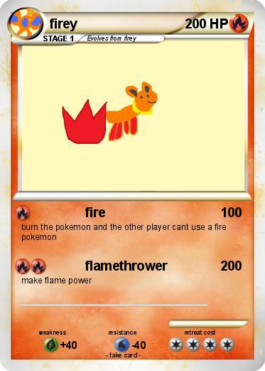 Pokemon firey