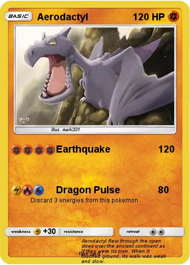Pokemon Aerodactyl