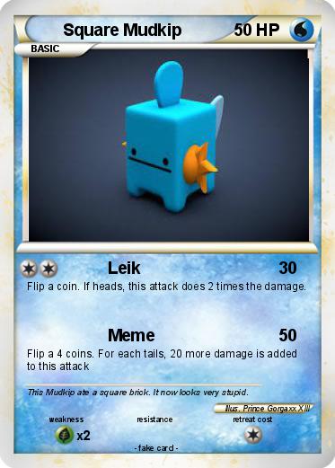 Pokemon Square Mudkip
