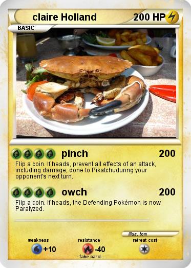Pokemon claire Holland