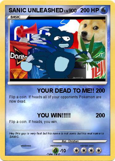 Pokemon SANIC UNLEASHED