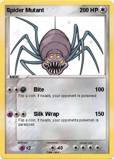 Pokemon Spider Mutant