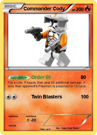 Pokemon Commander Cody