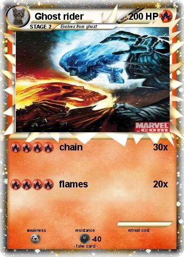 Pokemon Ghost rider