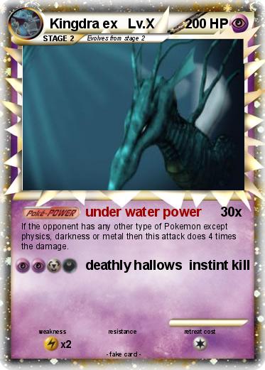 Pokemon Kingdra ex   Lv.X