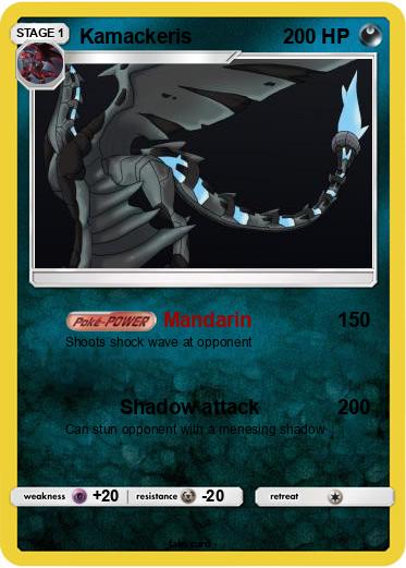 Pokemon Kamackeris
