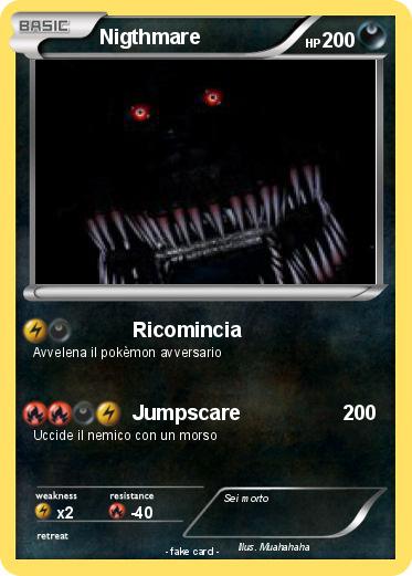 Pokemon Nigthmare
