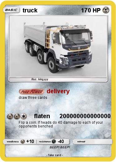 Pokemon truck