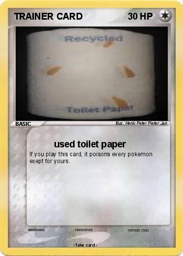 Pokemon TRAINER CARD