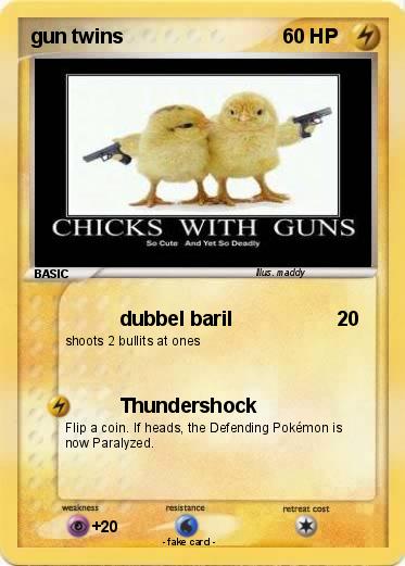 Pokemon gun twins