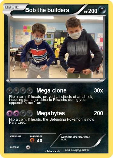 Pokemon Bob the builders