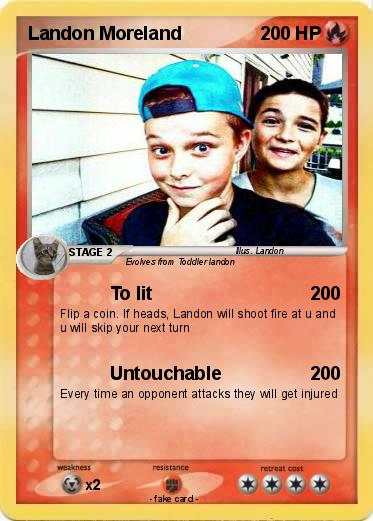 Pokemon Landon Moreland