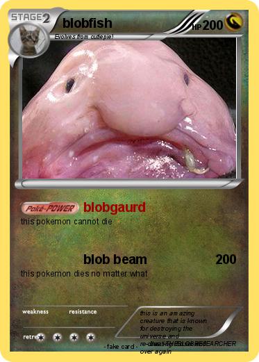 Pokemon blobfish