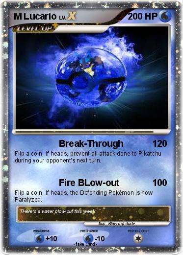 Pokemon M Lucario