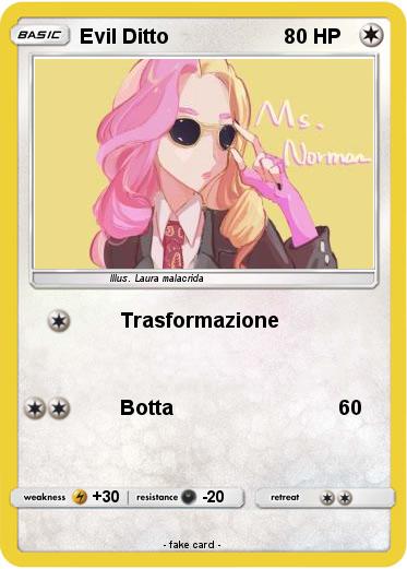 Pokemon Evil Ditto