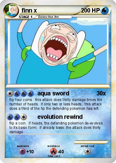 Pokemon finn x