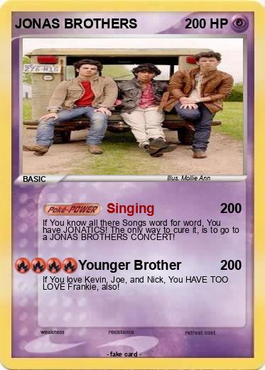 Pokemon JONAS BROTHERS