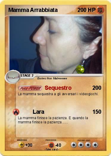 Pokemon Mamma Arrabbiata