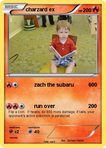 Pokemon charzard ex