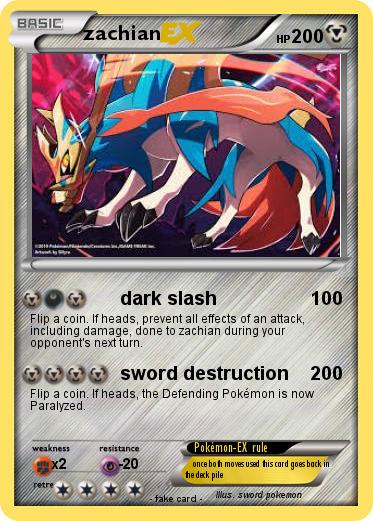 Pokemon zachian