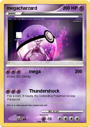 Pokemon megacharzard