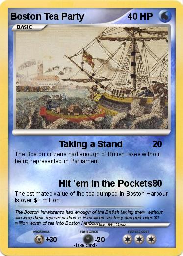 Pokemon Boston Tea Party
