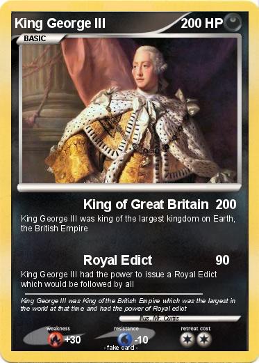 Pokemon King George III