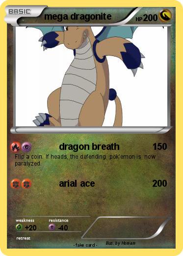 Pokemon mega dragonite
