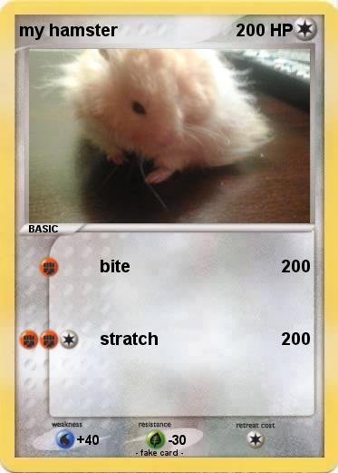 Pokemon my hamster