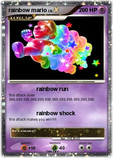 Pokemon rainbow mario