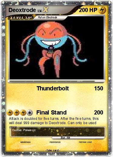 Pokemon Deoxtrode