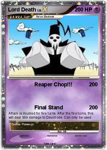 Pokemon Lord Death