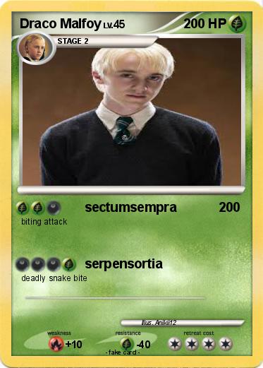 Pokemon Draco Malfoy