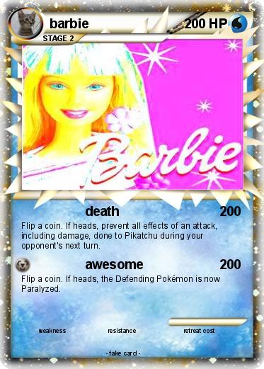 Pokemon barbie