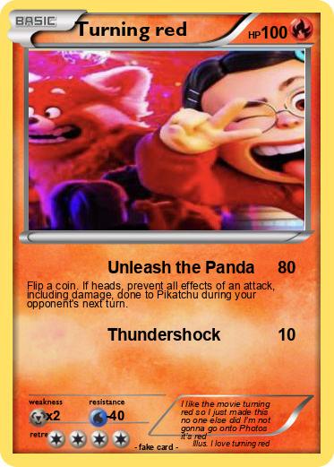 Pokemon Turning red