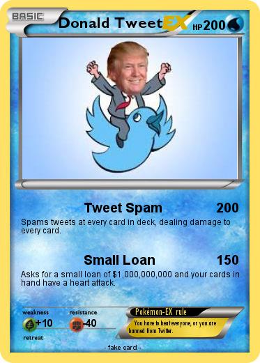 Pokemon Donald Tweet